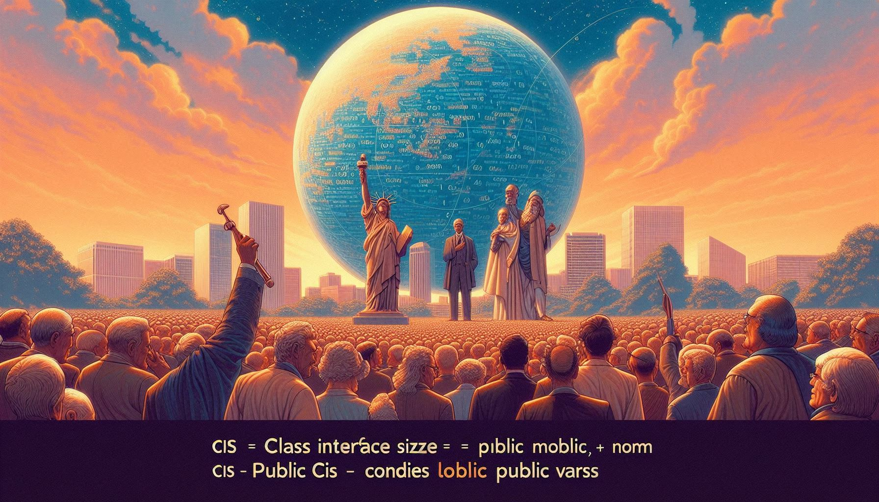 Teaser image: Brief introduction to the Class Interface Size metric